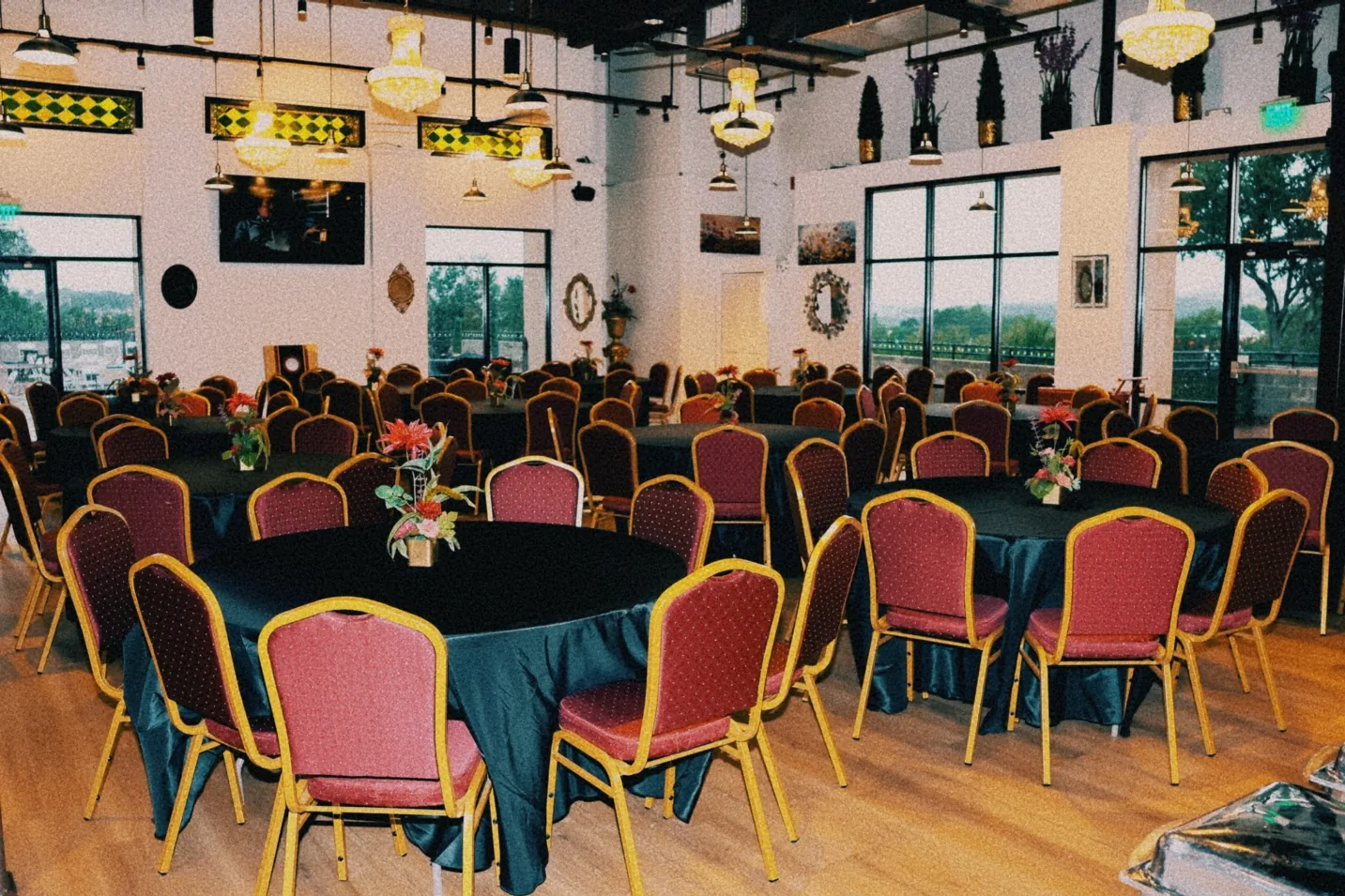 Candid moment from a celebration at The Venue Clermont